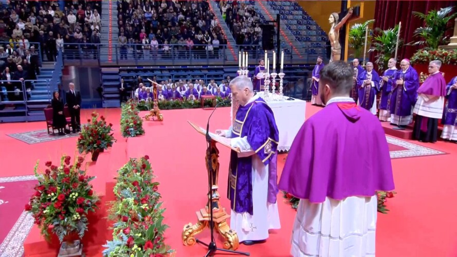MISA FUNERAL VÍCTIMAS ACCIDENTE
